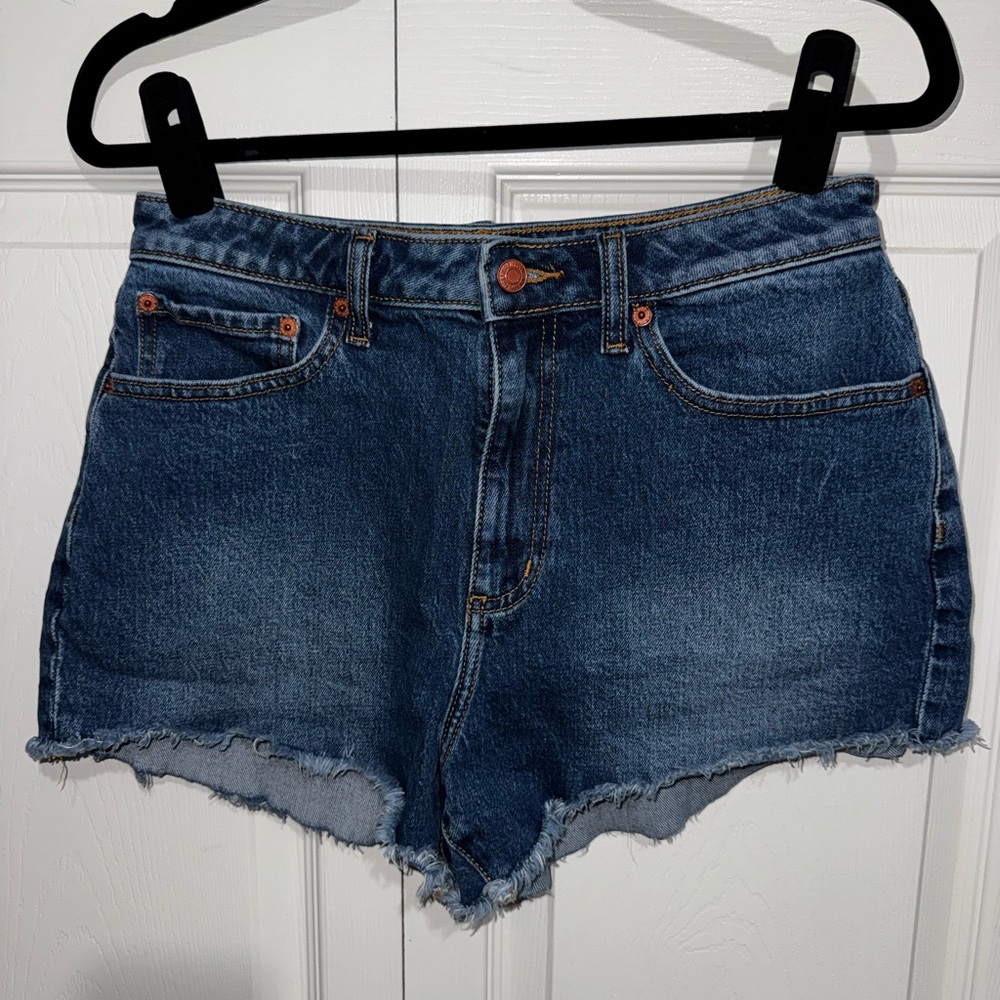 CLEARANCE 2 for $10! 

PINK Victoria's Secret Dark Blue Jean Shorts